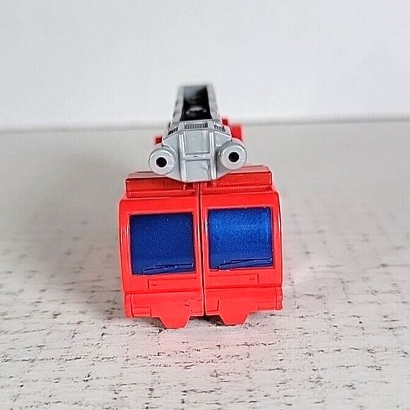 Transformers RID Optimus Prime Fire truck Complete w/ J HOOK CARD & Instructions - Picture 4 of 10
